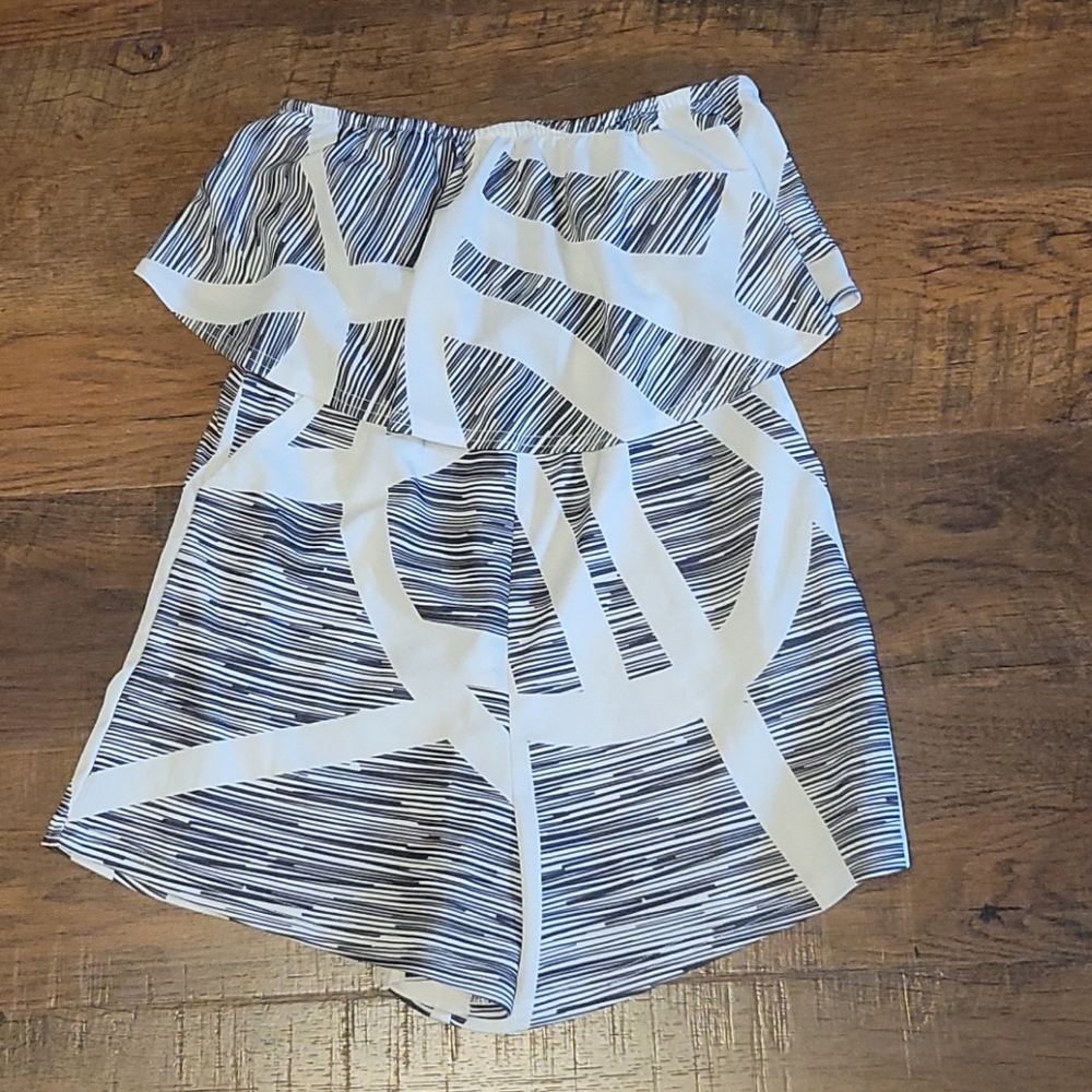 Ruffle Top Romper